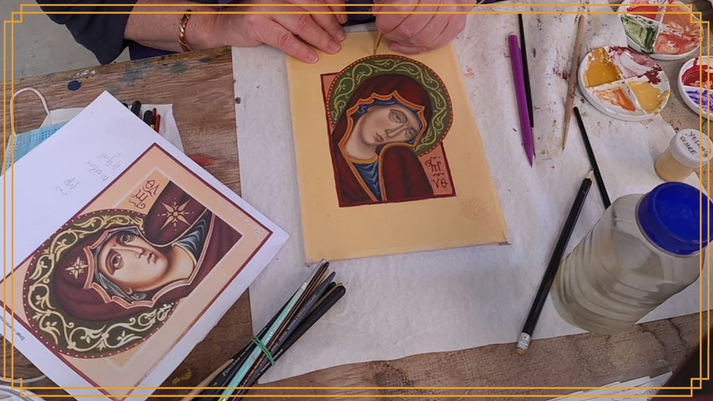 Basia Mindewicz; Icon Painter